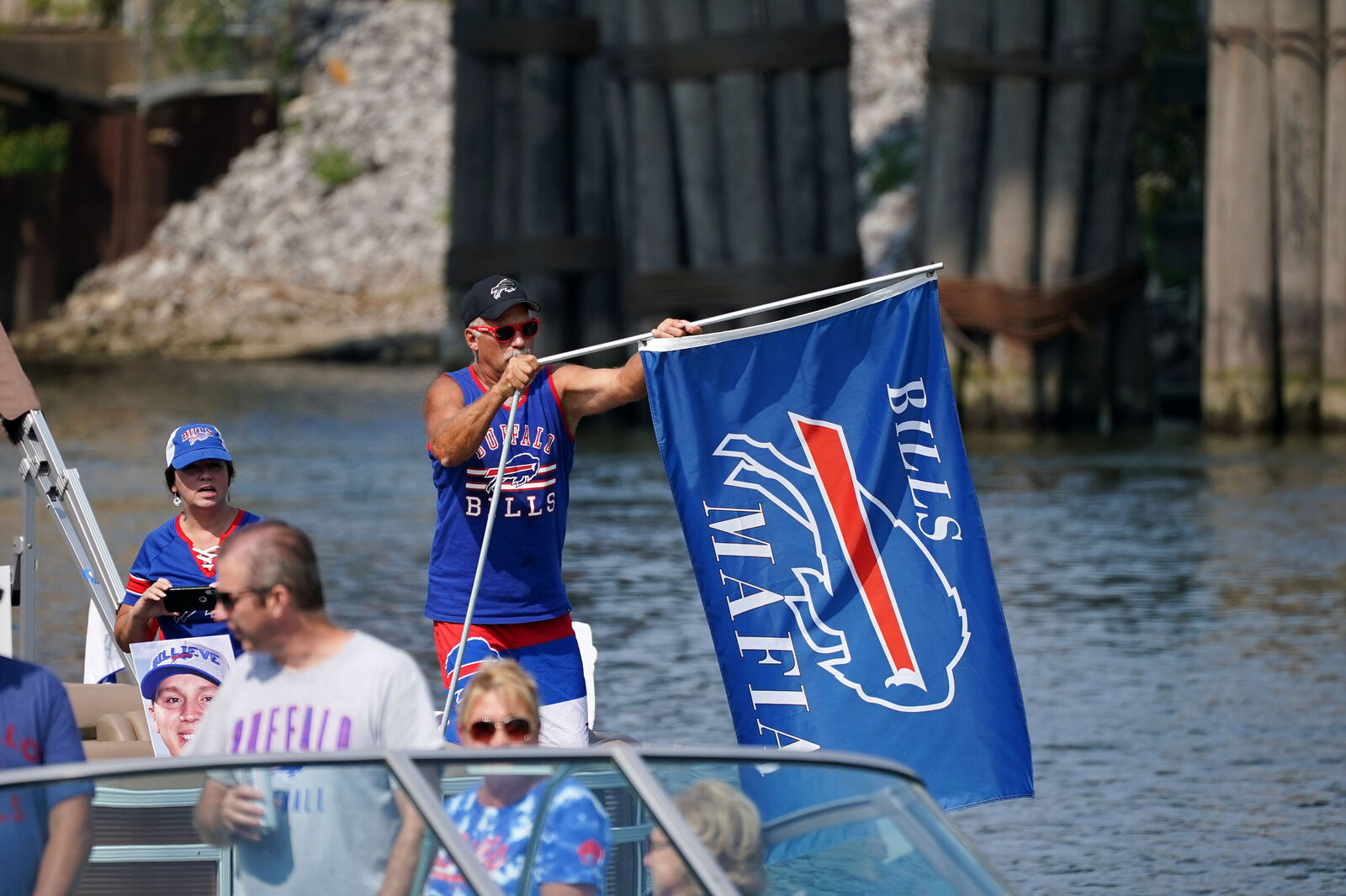 Bills Mafia Boat Parade